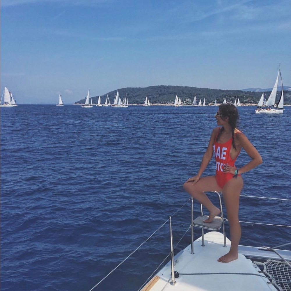 Privacy Please BAE Watch One Piece Swim ware